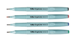 Pen Artline Ft 3600 Ergoline 0.6mm Red (BX12)
