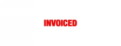 X-STAMPER 1532 INVOICED RED