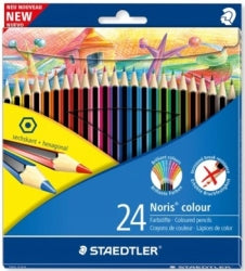 PENCIL COLOURED STAEDTLER NORIS COLOUR PK24