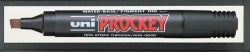 Marker Uni Prockey Pm126 Chisel Black (BX12)