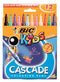 Marker Bic Kids Cascade Asst Wlt12