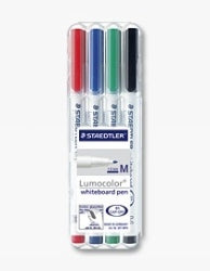 MARKER WHITEBOARD STAEDTLER 301 1MM ASST WLT4