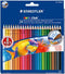PENCIL COLOURED STAEDTLER NORIS AQUARELL PK24