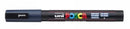 MARKER UNI POSCA PC3M BULLET TIP NAVY