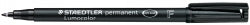 MARKER PEN STAEDTLER LUMOCOLOR PERMANENT 318 0.6MM F BLACK