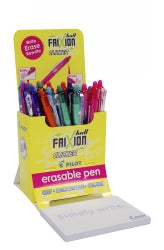 PEN PILOT FRIXION BALL RETRACTABLE ROCKET ASSORTED BX24