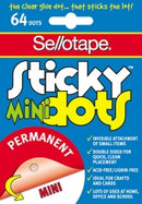 Sticky Dots Sello Mini 64 Dots 4sht