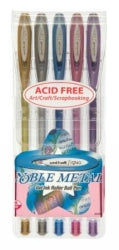 PEN UNI RB SIGNO UM120 NOBLE METALLIC F ASST WLT5