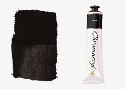 Paint Chromacryl 75ml Acrylic Black