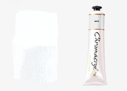 Paint Chromacryl 75ml Acrylic White