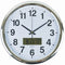 CLOCK ITALPLAST 43CM WALL WITH LCD