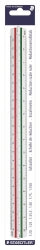 RULER SCALE STAEDTLER TRIANGULAR DIN 1:20, 25, 33-1/3, 50, 75, 100