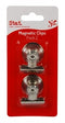 LETTER CLIPS MAGNETIC STAT 32MM PK2-EACH