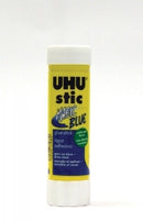Glue Uhu 21gm Stic Magic Blue (BX12)