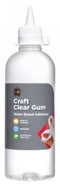 GLUE CRAFT EC CLEAR GUM 500ML WATER BASED