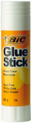 Glue Bic 36gm Stick Clear (BX12)