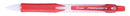 Pencil Mechanical Pilot Progrex 0.5mm Red Barrel H-125c-r-bg (BX10)