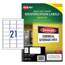 LABEL AVERY LASER L7060 ADDRESS H/DUTY 63.5X38.1 21UP PK25