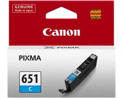 INKJET CART CANON CLI651 CYAN