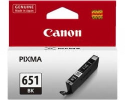 INKJET CART CANON CLI651BK BLACK