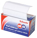 LABEL QUIK STIK DISP 78X48 ROLL ADDRESS