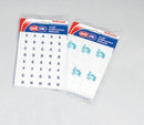 Label Quik Stik F/p Stars Blue (PK10)