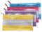 PENCIL CASE STAT FASHION PVC MESH ZIP 228X114 ASST-EACH