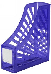 MAGAZINE STAND ITALPLAST TINTED PURPLE