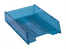 DOCUMENT TRAY ITALPLAST MULTIFIT TRANSLUCENT BLUE