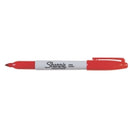 MARKER SHARPIE PERMANENT FINE 1.0MM RED (B/C ON ITEM)