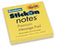 Stick On Notes Bantex 76x76 Neon Lemon (PK12)