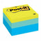 NOTES CUBE POST-IT 76X76MM 2056-RC BLUE WAVE 470SHT