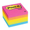 NOTES POST-IT 654-5PK 76X76MM CAPETOWN COLLECTION