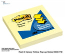 NOTES POP UP REFILL POST-IT R330-YW 76X76MM YELLOW