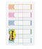 FLAGS WRITABLE ARROW POST-IT 12MM 684-SH-NOTE ASSORTED COLOURS PK100