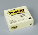 POST- IT NOTES 675-YL 4X4 LINED YELLOW