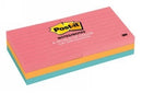 NOTES POST-IT 630-6AN 76X76MM CAPETOWN LINED PK6
