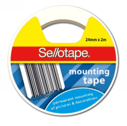 TAPE MOUNTING SELLOTAPE 24MMX2M