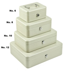 Cash Box Esselte 152x115x80mm Classic No.6 Beige