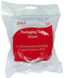 TAPE PACKAGING STAT 48MMX50M BROWN-EACH