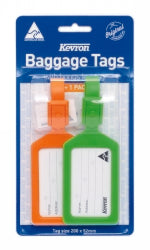 LUGGAGE TAG KEVRON 2 PACK WITH BONUS KEYTAG