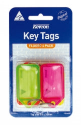 KEY TAGS KEVRON FLUORO PK4