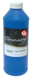 Paint Chromacryl 1 Litre Cobalt Blue
