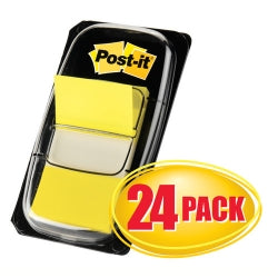 FLAGS POST-IT 680-5-24CP CABINET PACK YELLOW BX24