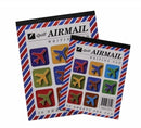 WRITING PAD AIRMAIL QUILL 10X8 RULED 50LF
