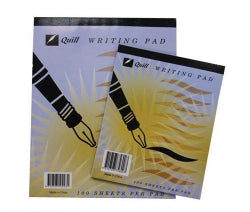 WRITING PAD QUILL 7.5X6 BANK 100LF PWS100