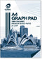 GRAPH PAD OLYMPIC A4 1MM TOP PADDED 7 HOLES 25LF