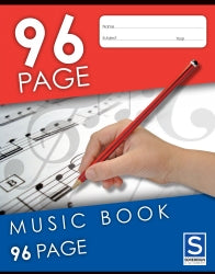MUSIC & THEORY BOOK SOVEREIGN 225X175MM 96PG