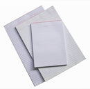 OFFICE PADS QUILL A5 BANK RULED WHITE 90LF 50GSM