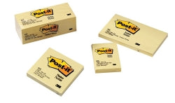 POST- IT NOTES 653 38X50 YELLOW PK12